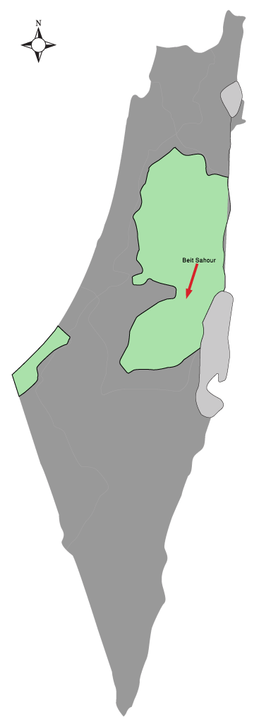 Map of Palestine
